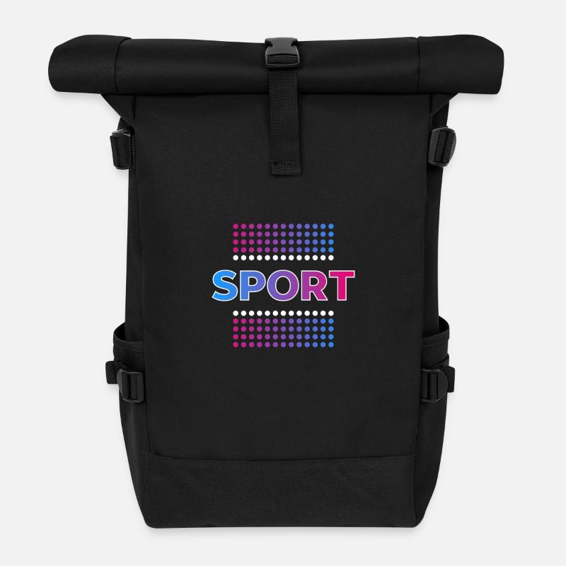 Sport 2023 1 - Rolltop Rucksack - Schwarz