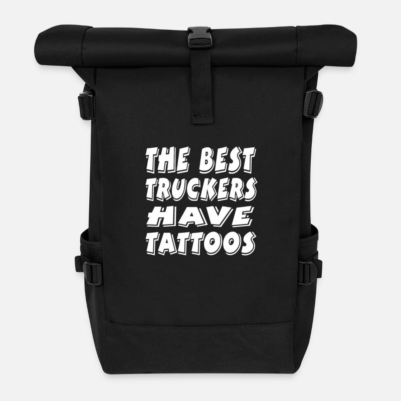 Truck - Rolltop Rucksack - Schwarz