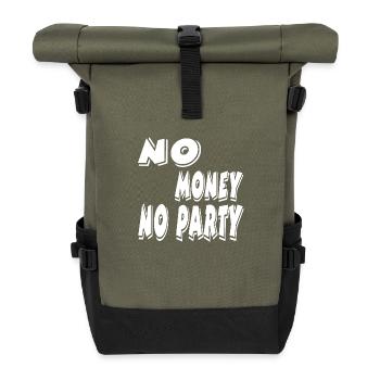 Parti - Sac à dos roll top - olive/noir - Devant