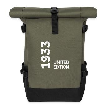 1933 limited edition - Roll Top Backpack - olive/black - Front