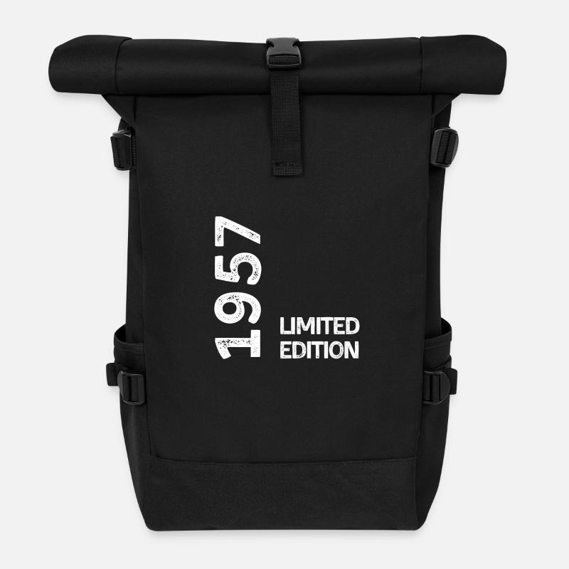 1957 limited edition - Sac à dos roll top - noir