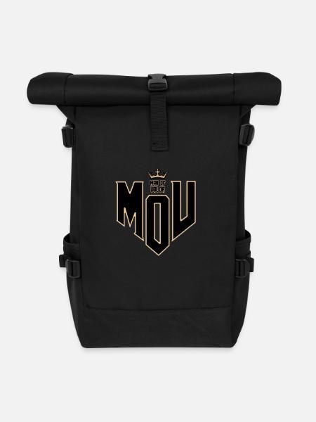 MAN OF VALOR - Sac à dos roll top - noir