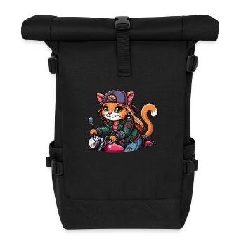 Catta Coatta : motard - motard - Sac à dos roll top - noir - Devant