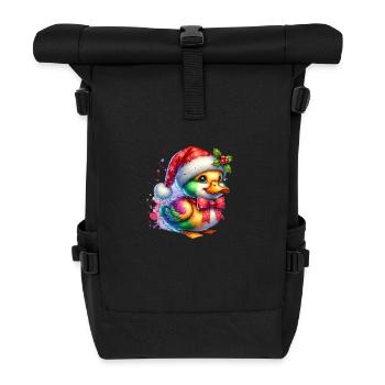 Noël Canard Sucré - Sac à dos roll top - noir - Devant