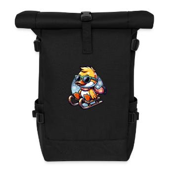 Mignon Cool Duck Noël - Sac à dos roll top - noir - Devant