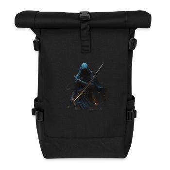 Dark Night Samurai Episode 1 - Rolltop Rucksack - Schwarz - Vorne