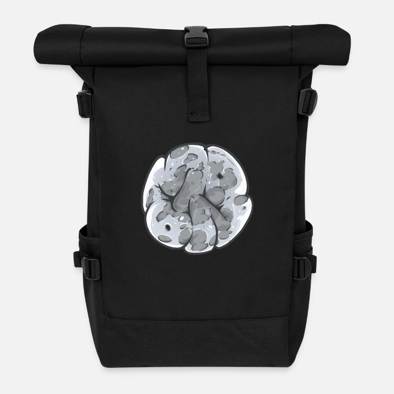 Graff Moon - Roll Top Backpack - black