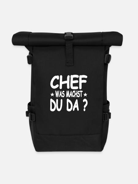 Chef - Rolltop Rucksack - Schwarz