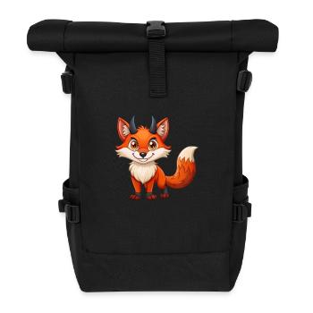 Hopping mad - Roll Top Backpack - black - Front