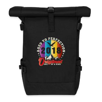 Perfection 2018 -6th Anniversary,Original - Roll Top Backpack - black - Front
