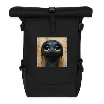 Alien Pet - Roll Top Backpack - black - Front