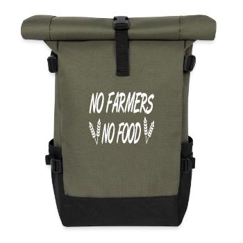 Bauer - Rolltop Rucksack - Olive/Schwarz - Vorne