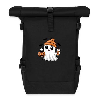 Sweet Ghost Drinks Boo Juice - Sac à dos roll top - noir - Devant