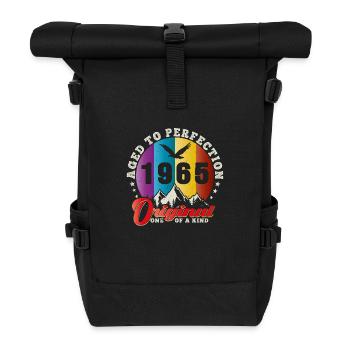 Perfection 1965 -59th Anniversary,Original - Roll Top Backpack - black - Front