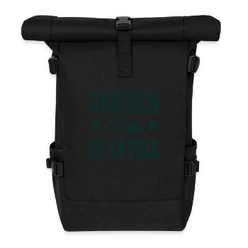 Gardien de la paix chargement en cours - Sac à dos roll top - noir - Devant