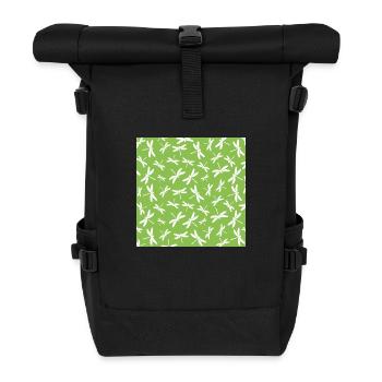 Die Libelle der Natur Nature's Dragonfly - Rolltop Rucksack - Schwarz - Vorne