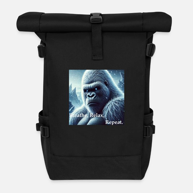 souleil fenix 11 - Rolltop Rucksack - Schwarz