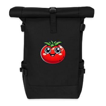 tomate - Rolltop Rucksack - Schwarz - Vorne