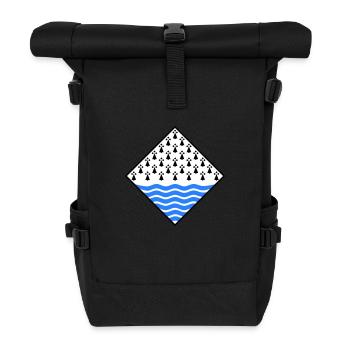 Morbihan - Roll Top Backpack - black - Front