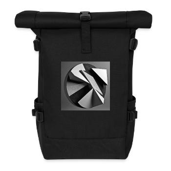 Circle of Serenity - Rolltop Rucksack - Schwarz - Vorne