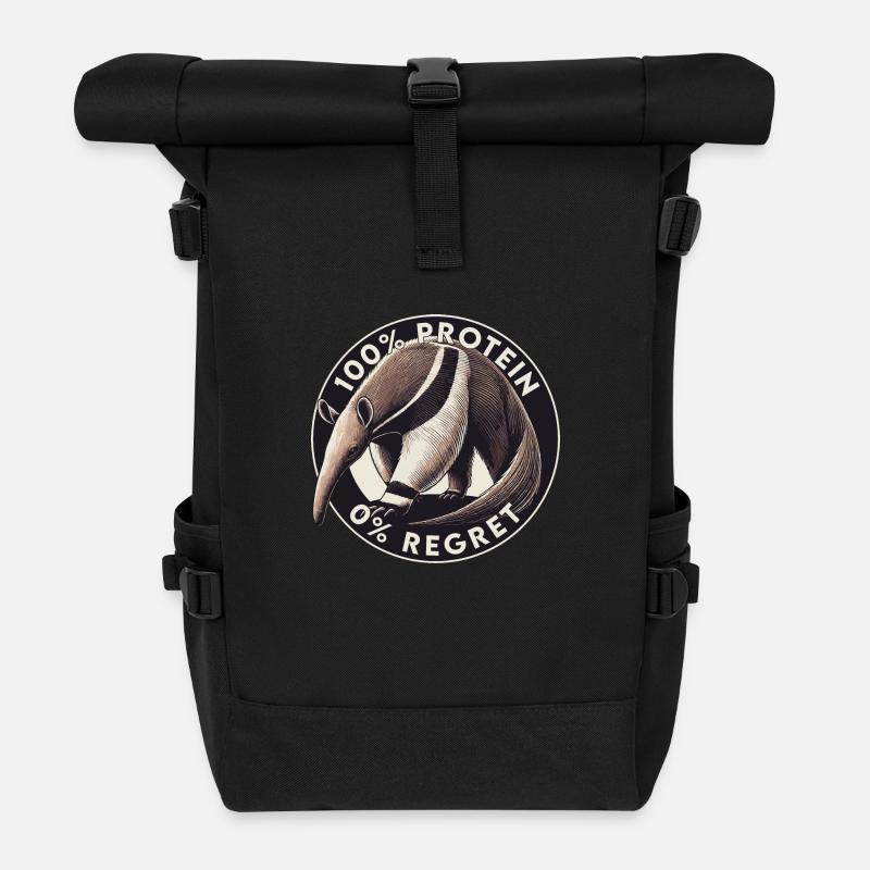 No Ant Left Behind - Rolltop Rucksack - Schwarz