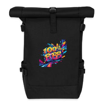 Dinamo zagreb purgeri kroatien bad blue jungs BBB - Rolltop Rucksack - Schwarz - Vorne