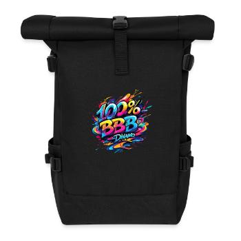 Dinamo zagreb purgeri kroatien bad blue jungs BBB - Rolltop Rucksack - Schwarz - Vorne