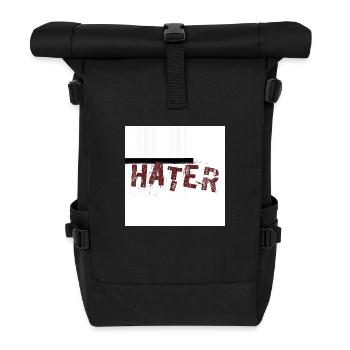 Hater - Roll Top Backpack - black - Front