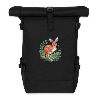 Bush Hopper - Roll Top Backpack - black - Front
