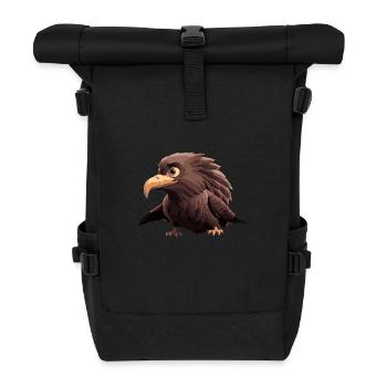 Bande dessinée Eagle - Sac à dos roll top - noir - Devant