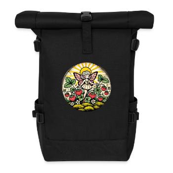 Fée Fée Fraise - Sac à dos roll top - noir - Devant