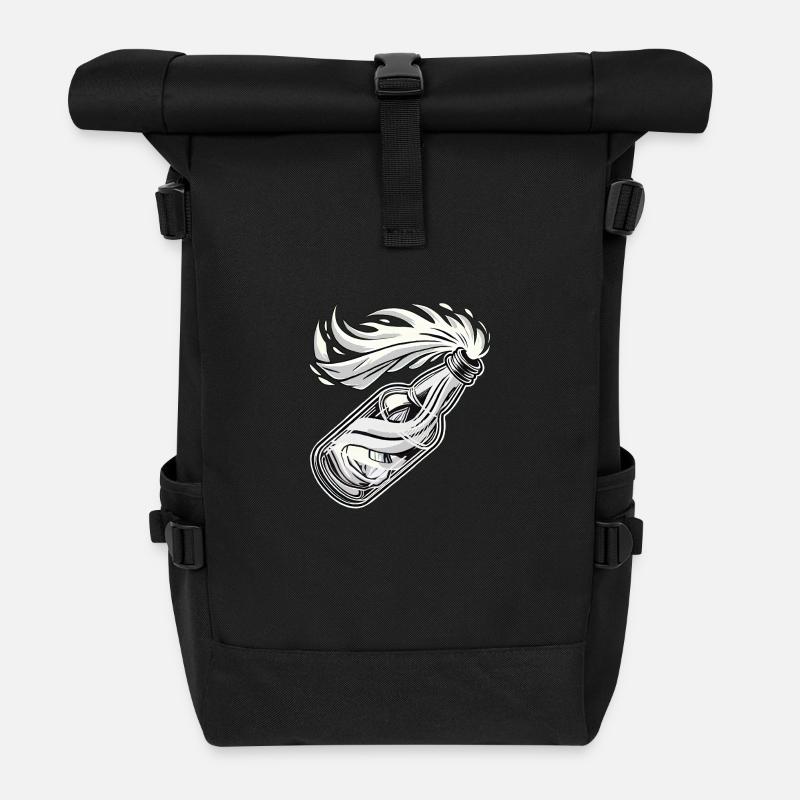 Cocktail Molotov - Sac à dos roll top - noir