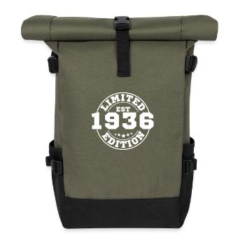 1936 Limited Edition - Roll Top Backpack - olive/black - Front