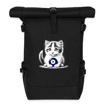 Nazar - Roll Top Backpack - black - Front