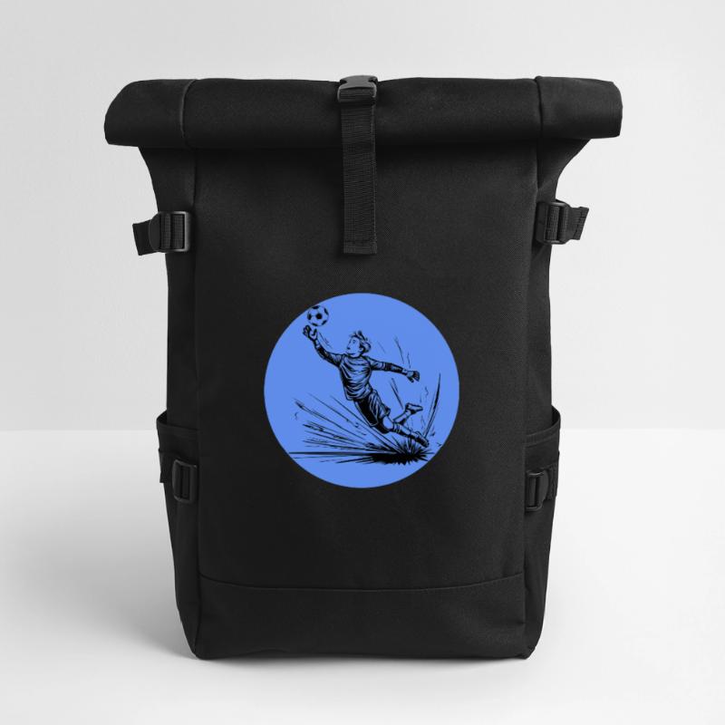 Torwart Rolltop Rucksack