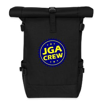 Jga Crew Junggesellenabschied Party - Rolltop Rucksack - Schwarz - Vorne