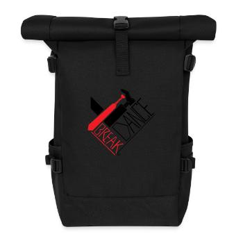 Break Dance - Roll Top Backpack - black - Front