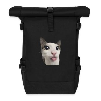 Effet de pixel Mlem - Sac à dos roll top - noir - Devant