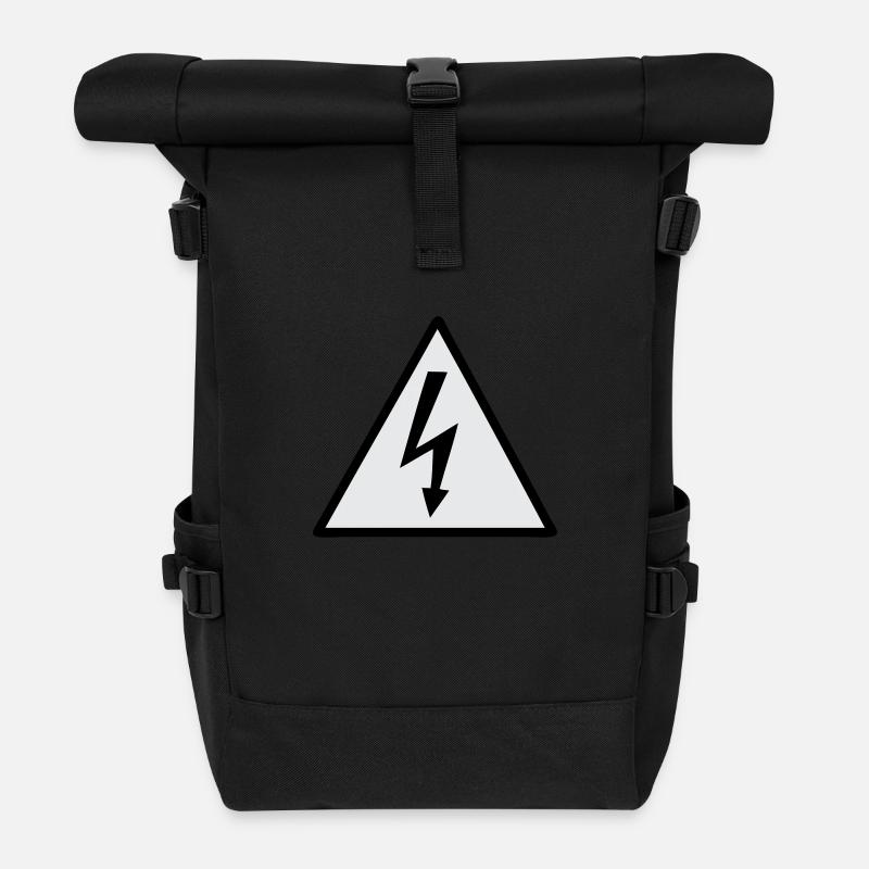 electrodanger - Rolltop Rucksack - Schwarz