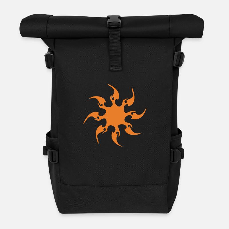 startribal - Rolltop Rucksack - Schwarz