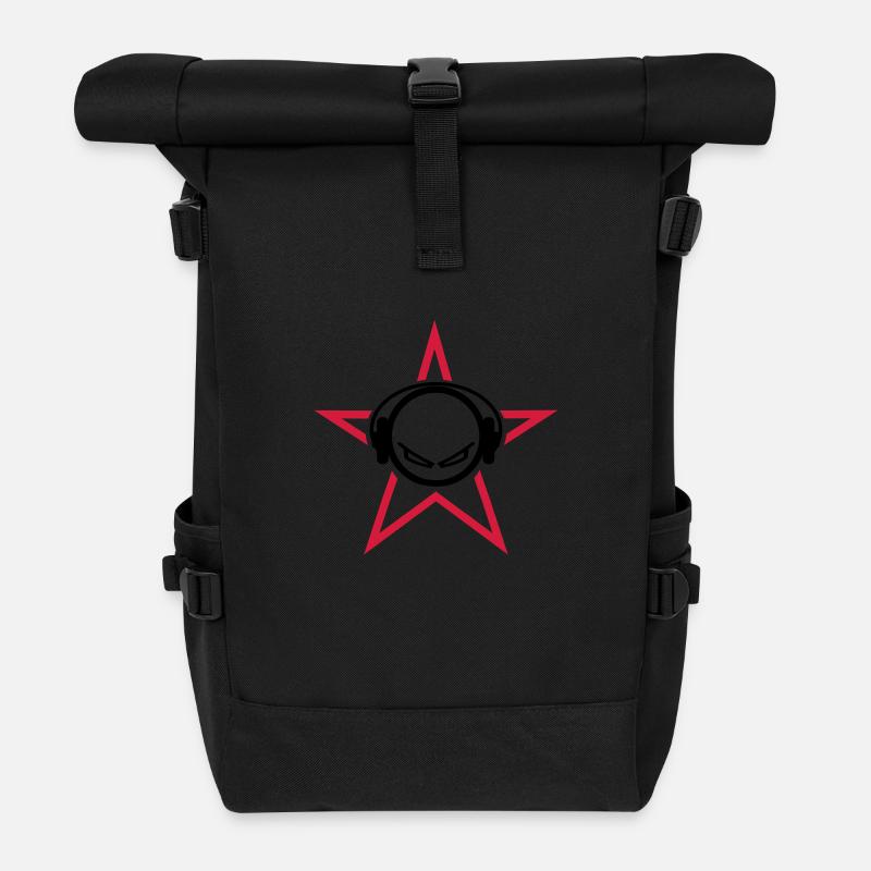 DJ - Sac à dos roll top - noir