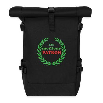 Elu meilleur patron - Rolltop Rucksack - Schwarz - Vorne