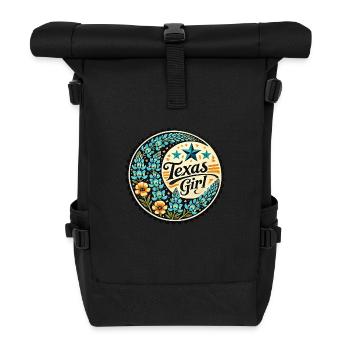 Fille du Texas - Sac à dos roll top - noir - Devant