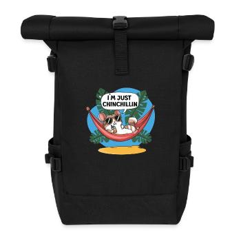 Chinchillin Relaxer - Rolltop Rucksack - Schwarz - Vorne