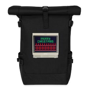 PVM Lover - Merry xmas - Roll Top Backpack - black - Front