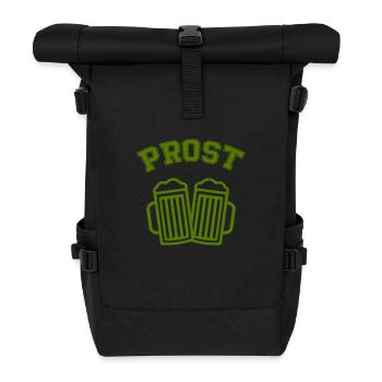 Beer Cheers - Roll Top Backpack - black - Front