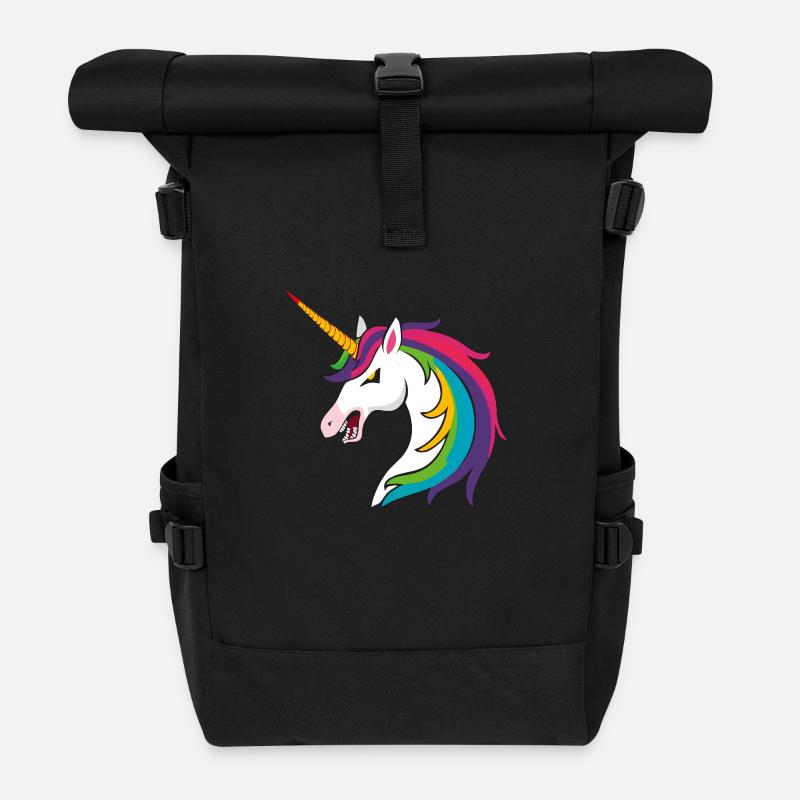Unicron Evil - Rolltop Rucksack - Schwarz