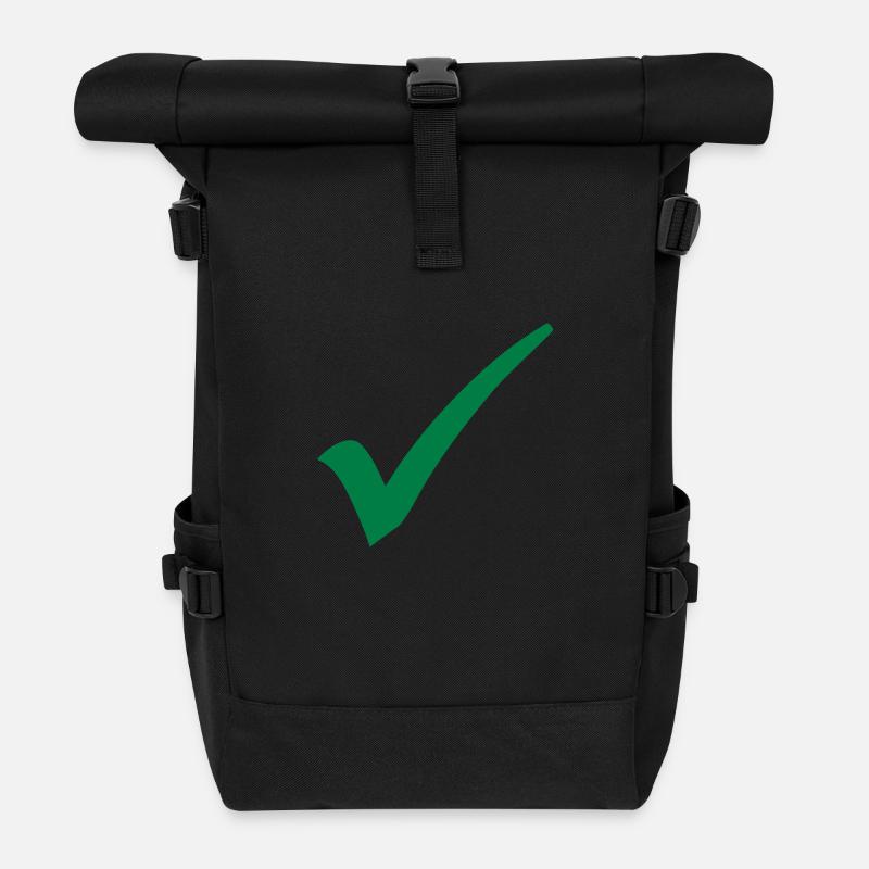 Haken - Rolltop Rucksack - Schwarz