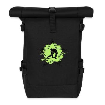Hockey Star - Sac à dos roll top - noir - Devant