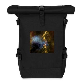 Blitz - Rolltop Rucksack - Schwarz - Vorne